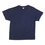 RUSSELL ATHLETIC Mens Blue Plain T-Shirt M Short Sleeve Crew Neck Cotton