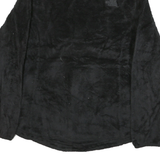 THE NORTH FACE Womens Black Fleece Jacket M Polyester Blend Zip Outdoor Warm