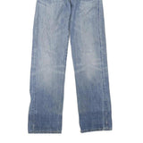 LEVI'S Womens Blue Regular Fit Straight Denim Light Wash Jeans W24 L30 Classic