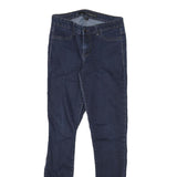CALVIN KLEIN JEANS Womens Slim Blue Skinny Denim Medium W27 L28 Cotton Blend Zip