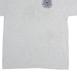 MV SPORT Mens Grey Cotton Graphic T-Shirt L Short Sleeve Crew Neck Coast Guard