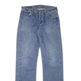 LEVI'S Mens Blue Regular Straight Denim Medium W30 L33 Classic Zip Jeans