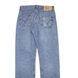 LEVI'S Mens Blue Regular Straight Denim Medium W30 L33 Classic Zip Jeans