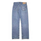 LEVI'S Mens Blue Regular Straight Denim Medium W30 L33 Classic Zip Jeans
