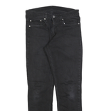 LEVI'S 511 Slim Mens Jeans Black Slim Skinny Denim Dark W31 L29 Zip
