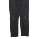 LEVI'S 511 Slim Mens Jeans Black Slim Skinny Denim Dark W31 L29 Zip