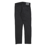LEVI'S 511 Slim Mens Jeans Black Slim Skinny Denim Dark W31 L29 Zip