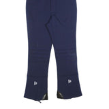 NABHOLZ Womens Wool Blend Blue Relaxed Flared Trousers W30 L28 Ski Bib Pants