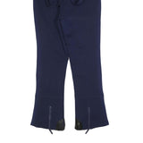 NABHOLZ Womens Wool Blend Blue Relaxed Flared Trousers W30 L28 Ski Bib Pants