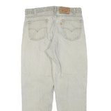 LEVI'S Mens Regular Fit Denim Jeans Light Blue W32 L30 Classic Zip Cotton Blend