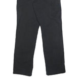 CARHARTT Mens Relaxed Black Cotton Blend Trousers W30 L32 Workwear Zip