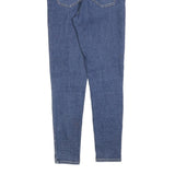 LEVI'S Womens Slim Blue Skinny Denim Light W30 L28 Zip Cotton Blend Jeans