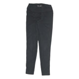 UNDER ARMOUR Womens Black Joggers S W26 Logo Stripe Slim Fit