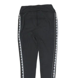 UNDER ARMOUR Womens Black Joggers S W26 Logo Stripe Slim Fit
