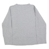 AUSTRALIAN Womens Grey Sweatshirt S Cotton Blend Crew Neck Heart Print Casual