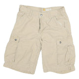 CARHARTT Mens Shorts Beige Cargo Relaxed Fit L W30 Workwear Utility Cotton Blend