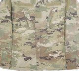 AMERICAN APPAREL Mens Green Camouflage Cotton Blend Jacket M Button Outdoor