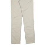 LEVI'S Mens Cotton Blend Beige Slim Skinny Trousers W31 L32 Casual Zip Fastening