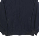 KINGFIELD Mens Navy Bomber Jacket XL Polyester Blend Zip Plain Casual