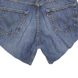 LEVI'S Womens Denim Blue Shorts M W32 Classic Fit Cut-Off Casual