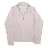 MAMMUT Womens Grey XS Polyester Jacket Zip Lightweight Outdoor Activewear