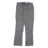 CARHARTT Mens Cotton Blend Grey Relaxed Straight Trousers W30 L30 Workwear