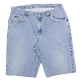LEE Mens Denim Blue Casual Shorts L W36 Classic Fit Cotton Blend Comfort