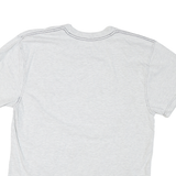 CHAMPION Mens White Graphic T-Shirt XL Short Sleeve Crew Neck Classic Cotton