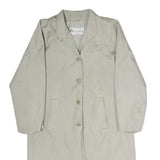 CLAUDE HAVREY Mens Beige Cotton Classic Button Jacket M Plain Casual Outerwear