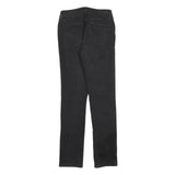 LEVI'S Womens Jeans Black Slim Skinny Denim Raw W27 L34 Stylish Comfort