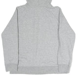 LEVI'S Mens Grey Hoodie S Cotton Blend Pullover Hooded Sweatshirt Logo