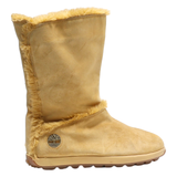 TIMBERLAND Snow Boots Brown Leather Womens UK 9