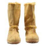 TIMBERLAND Snow Boots Brown Leather Womens UK 9