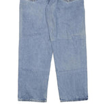 CARHARTT Mens Regular Fit Blue Denim Straight Jeans W36 L30 Classic Cotton Blend