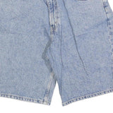 ARIZONA JEAN COMPANY Mens Denim Blue Shorts Relaxed Fit M W34 Casual Cotton