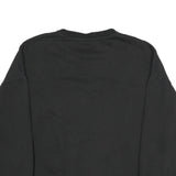 PUMA Mens Black Crew Neck Sweatshirt XL Cotton Blend Logo Tape Casual