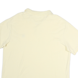 CHAPS Mens Cream Polo Shirt Short Sleeve Plain 2XL Classic Fit Cotton