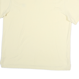 CHAPS Mens Cream Polo Shirt Short Sleeve Plain 2XL Classic Fit Cotton