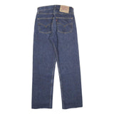 LEVI'S 501 Mens Jeans Blue Classic Straight Denim W26 L26 Button Cotton