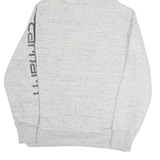 CARHARTT Womens Grey Hoodie M Cotton Pullover Casual Drawstring Hooded