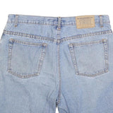 STREET Womens Shorts Light Blue Denim Casual M W34 Summer Essential