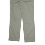 TOMMY HILFIGER Mens Cotton Green Regular Straight Trousers W32 L29 Casual Wear