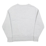 TOMMY HILFIGER Mens Grey Crew Neck S Cotton Pullover Sweatshirt Logo