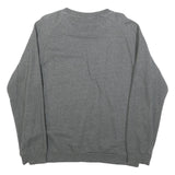 DKNY Mens Grey Cotton Blend Crew Neck Sweatshirt L Casual Pullover