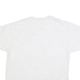 HANES Womens White Yacht Graphic T-Shirt XL Short Sleeve Crew Neck Casual Cotton