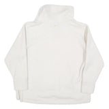 NIKE Womens White Plain Pullover Jumper Crew Neck Basic Knit XS Casual