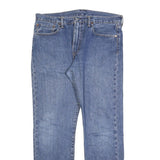 LEVI'S 502 Mens Jeans Blue Slim Straight Denim Medium W36 L34 Classic Cotton