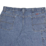 WRANGLER Mens Denim Blue Carpenter Shorts XL W40 Casual Cotton Workwear