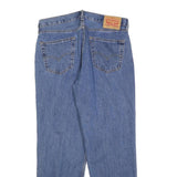 LEVI'S 550 Straight Mens Jeans Blue Relaxed Straight Denim Medium W33 L29 Zip
