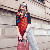 Anyyou 100% Merino Wool Multi-Color Tribal Silk Satin Large Winter Scarf Pashmina Shawl Bandana Perfect For Women Ladies Fashion Style